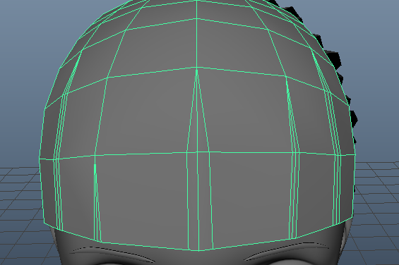 multi-cut fix edge loop