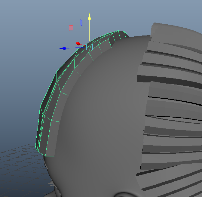 extrude bangs
